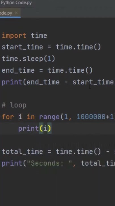 Count to 1 million 😲 Python Speed Test #python #shorts - YouTube