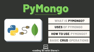 PyMongo (Interact with MongoDB in Python) [2022]