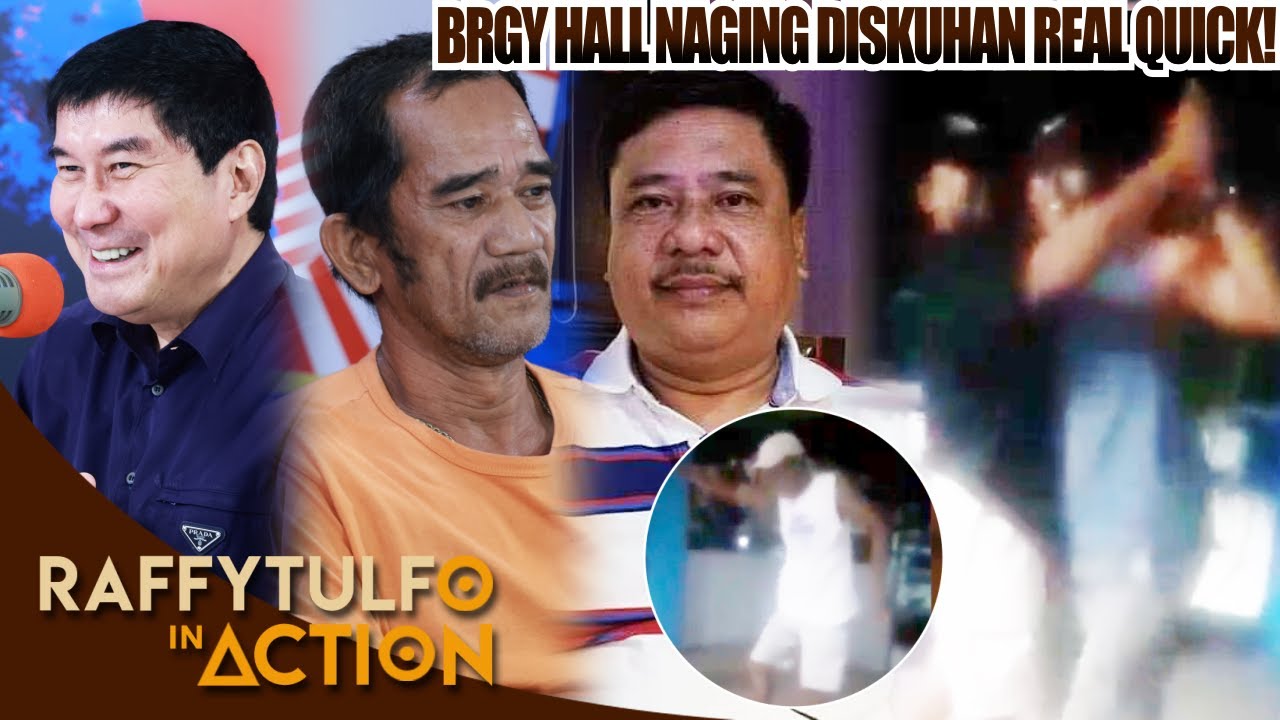 CHAIRMAN, NAGPARTY-PARTY SA BRGY HALL!