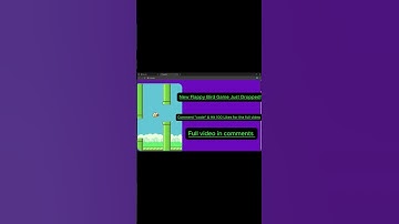 Built Flappy Bird from Scratch in HTML/JS 💻🔥 | #shorts #vexrodev #gamedev #javascript