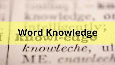 ASVAB Word Knowledge Practice Test 17