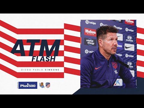 Rueda de prensa de Simeone  previa al Real Sociedad - Atleti