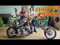 CHOPPER DAS ANTIGAS FEITA EM FUNDO DE QUINTAL - Café racer - Bobber - Chopper - Moto Custon