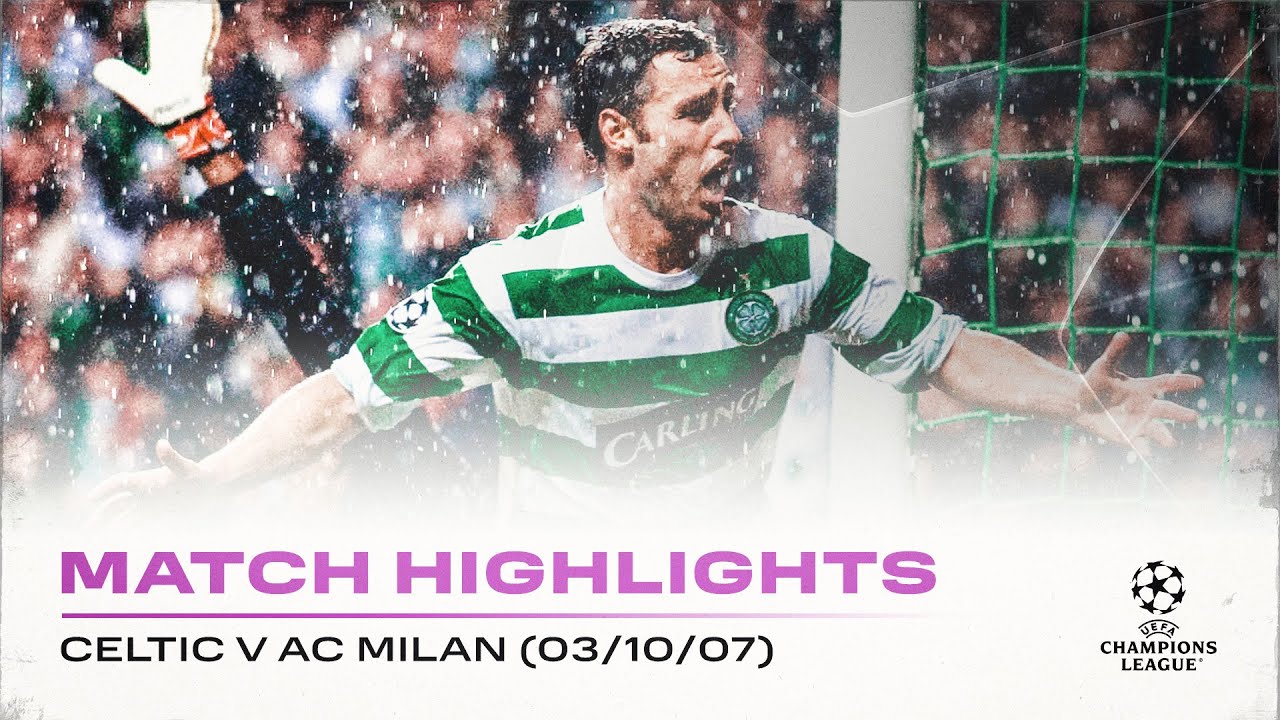 From the Archives Celtic 2-1 AC Milan The last gasp goal that toppled AC Milan #onthisday