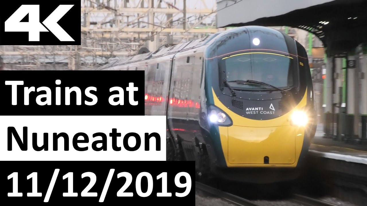 Trains at Nuneaton (WMCL) 11/12/2019