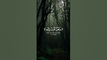 ﴿وَلَقَدْ خَلَقْنَا الْإِنسَانَ وَنَعْلَمُ مَا تُوَسْوِسُ بِهِ نَفْسُهُ﴾سورة [ق] المنشاوي #قرآن