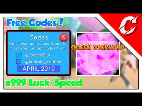 X999 Luck Speed And Queen Overlord April 2019 Bubble Gum Simulator 1000 Robux Giveaway Youtube - videos matching grinding for queen overlordroblox