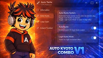 BEST AUTO KYOTO SCRIPT THE STRONGEST BATTLE GROUND #scriot #roblox #tsb 