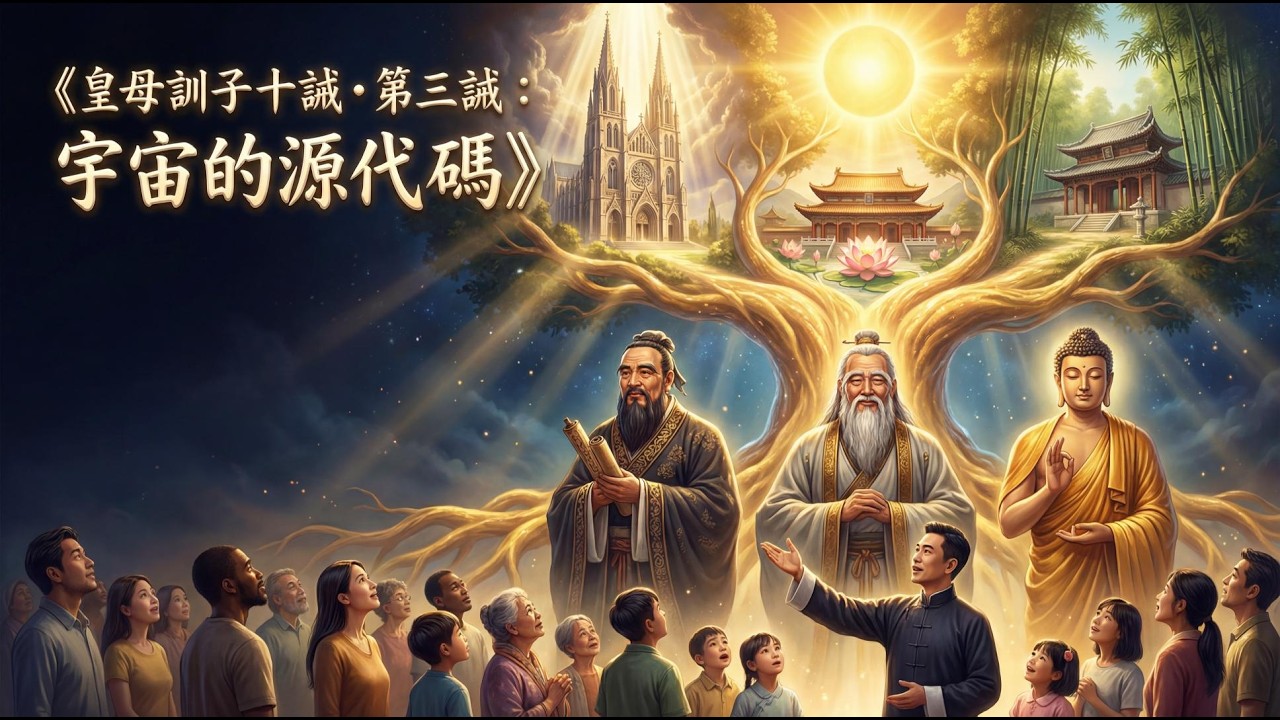 《皇母訓子十誡》第三誡：宇宙的源代碼，你活了幾萬天，卻從沒問過這個問題：宇宙到底是怎麼來的？答案在你身上