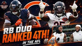 Bears RB Duo Ranked TOP 5! But The Pass Rush Has To Prove It