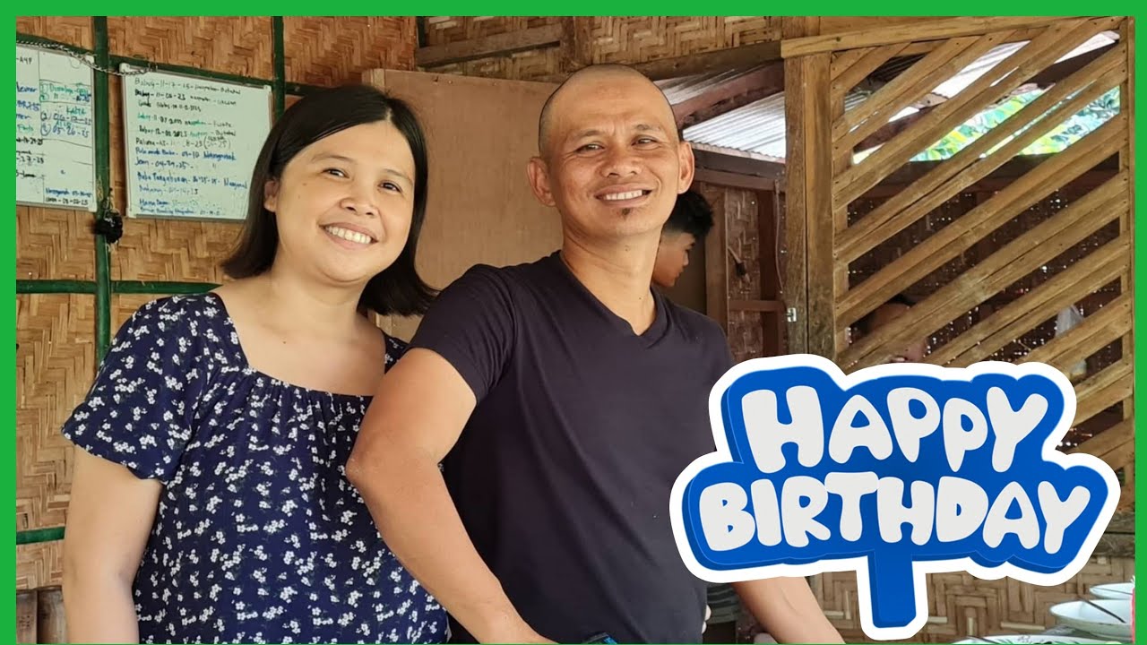 Napakasimpleng BIRTHDAY NG MISIS..NANDITO ANG PAMILYA KO SA KUBO