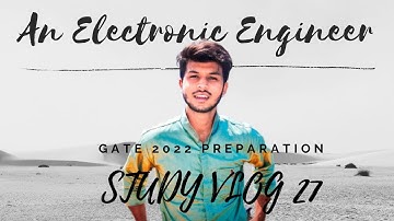 STUDY VLOG 27 | A DAY IN LIFE OF GATE ASPIRANTS | AMIT SHOHAL