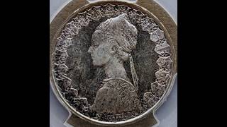 1966 Italy 500Lira Silver Columbus' ships イタリア コロンブス 500