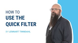SOLIDWORKS TUTORIAL: How to use the quick filter