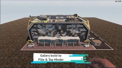 7 Days to Die The Origami-Gallery Part 1 Prefab Walkaround A17 Vanilla GMV