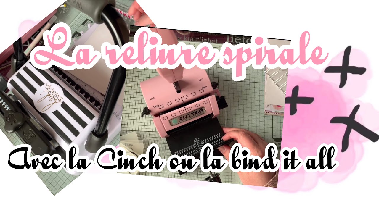 SCRAP : LA RELIURE SPIRALE