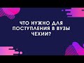 КУДА ПОСТУПАТЬ В ЧЕХИИ? | КАКИЕ НУЖНЫ ДОКУМЕНТЫ?