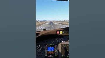Smooth Landing Into Las Vegas In The PMDG 737-800 On VATSIM