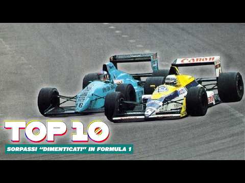 TOP 10 "FORGOTTEN" F1 OVERTAKES