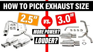 Choosing Your Exhaust Size // Behind The Builds