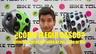 COMO ELEGIR CASCO | Diferencias entre un casco de 20€ y uno de 100€.