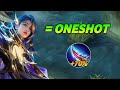 MOONTON THANKS FOR THIS NEW LESLEY ONE SHOT BUILD 2024 | LESLEY NEW BEST BUILD 2024