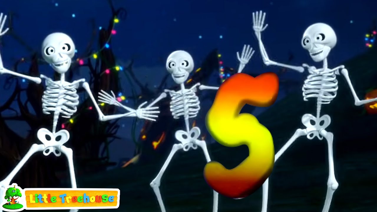 Five Creepy Skeleton Five Little Skeleton Scary Nursery Rhymes And five-creepy-skeleton-five-little-skeleton-scary-nursery-rhymes-and