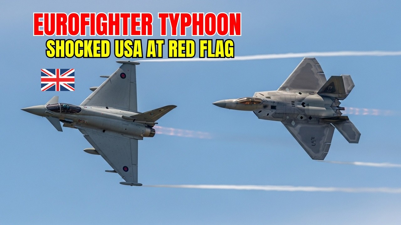 America Doubted Britain’s 4th-Gen Fighter… Until Typhoon Dominated Red Flag