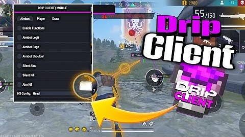 🔥 Free Fire Drip Client MOD Gameplay – Epic Wins & Hacks! #freefire #painelheadtrick #painel #aim