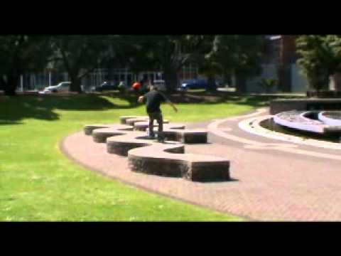 Auckland skate trip 2010 ,raw footage