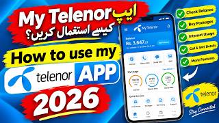 How to use my telnor app  |My Telenor App Kaise Use Karte Hain | My Telenor App Review screenshot 5