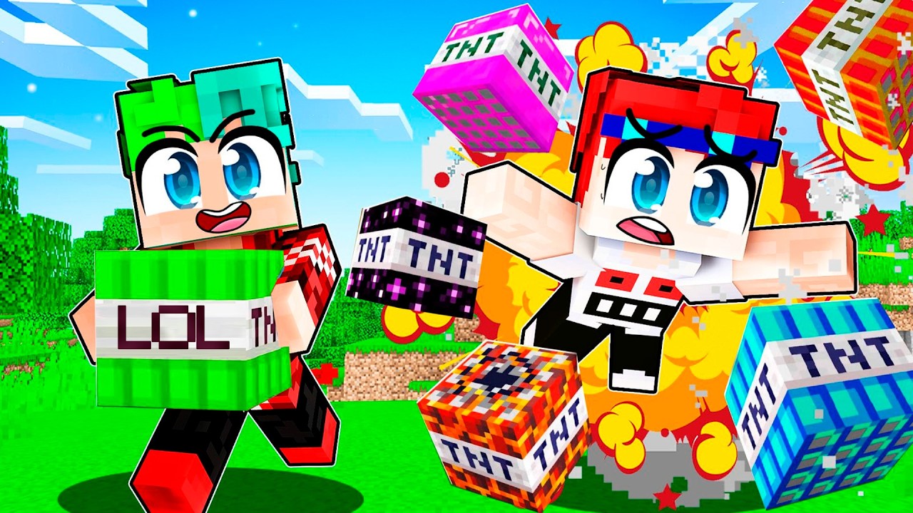 ESTAS TNTS TAMBIÉN EXISTEN en MINECRAFT 😱 😂 | Karim Juega