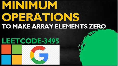 Minimum Operations to Make Array Elements Zero|LeetCode 3495 |Daily Leetcode potd| leetcode potd