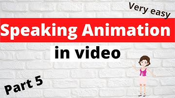 Animiz Animation Maker | Roles | Speaking animation | Video editing | Animation | Tutorial | Part 5