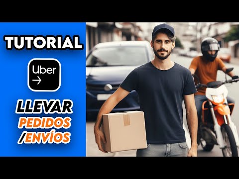 Cómo hacer tu PRIMER PEDIDO de UBER DRIVER? - Envíos en MOTO o AUTO * Cómo funciona Uber Flash?