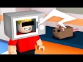 ROBLOX COOK BURGERS as MICROWAVE CHEF..