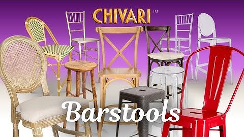 Best Bar Stools for Stylish Events | Affordable Counter Stools for Restaurants and Café | Chivari