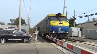 Oldest EMD DM30AC of the Fleet - LIRR EMD DM30AC 500 Leading Double Decker Trains Compilation w K5LL