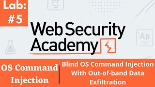 Blind OS Command Injection With Out-of-band Data Exfiltration | Web Security Academy (Audio)