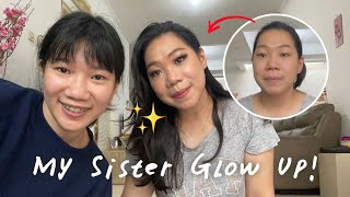 Doing my sister's makeup for my other sister's wedding (not a makeup tutorial)