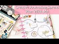 Creative Journaling // How To Make A Bujo Page // Happy Planner Plan With Me // Art Journal