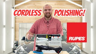 This Cordless Battery Powered Rupes HLR21 Polisher Is A Game Changer!