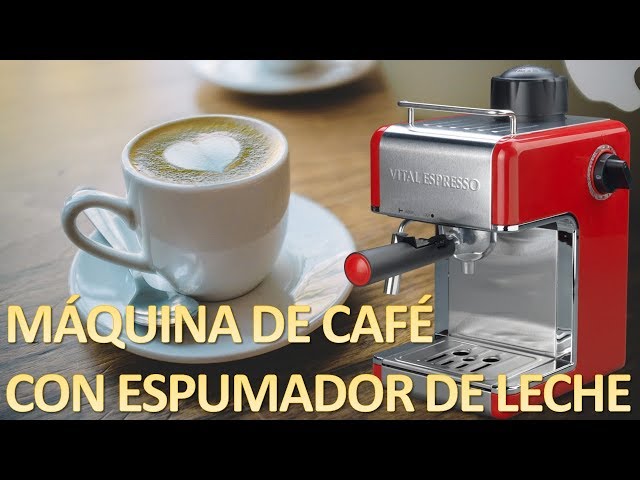 Maquina Para Hacer Cafe Cappuccino Capuchino Espresso Espumador Leche, 4  tazas