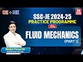 Live sscje 202425 practice programme  fluid mechanics part 1  ce  me  made easy