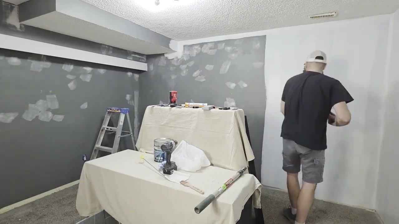 Primer and Paint (Basement Main Room Part 17)