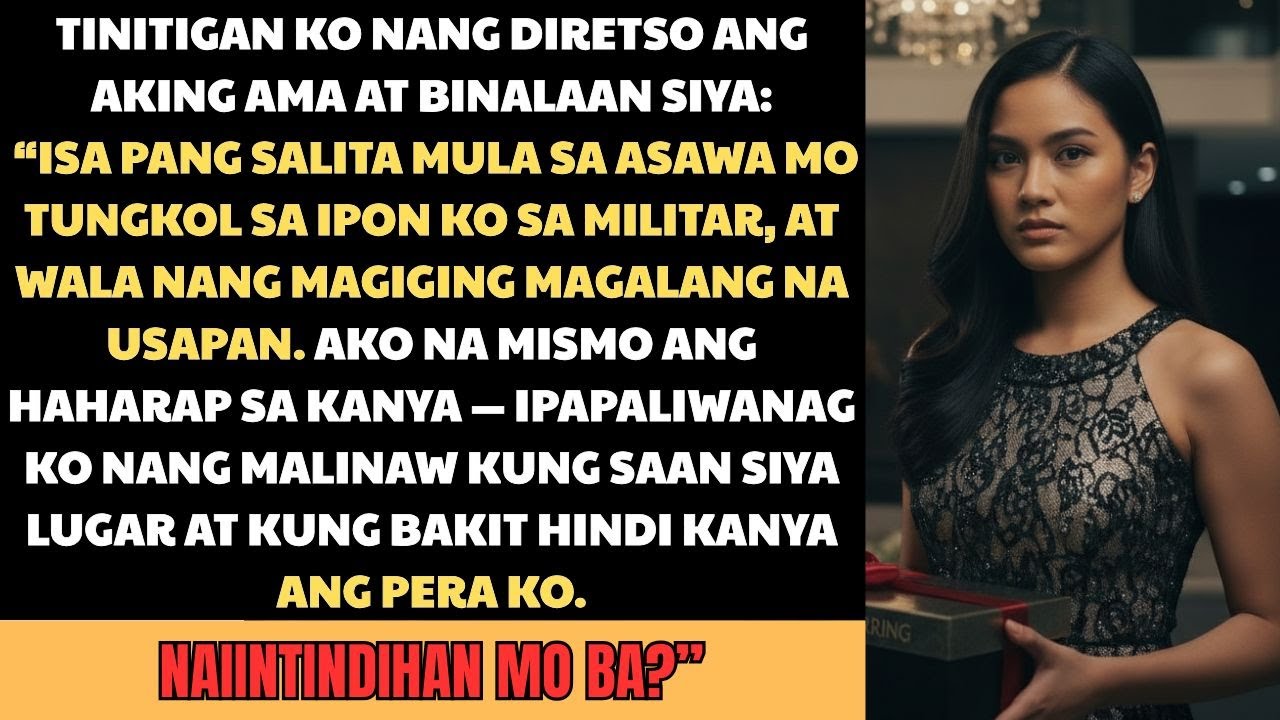Binigyan ko ng housewarming gift ang madrasta ko — matapos niyang galawin ang ipon ng buong buhay ko