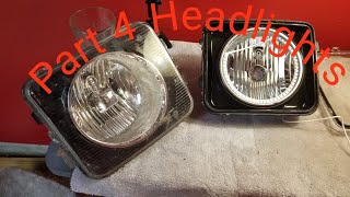 HUMMER h3 headlights break down 2007 Hummer H3 Headlight Assembly