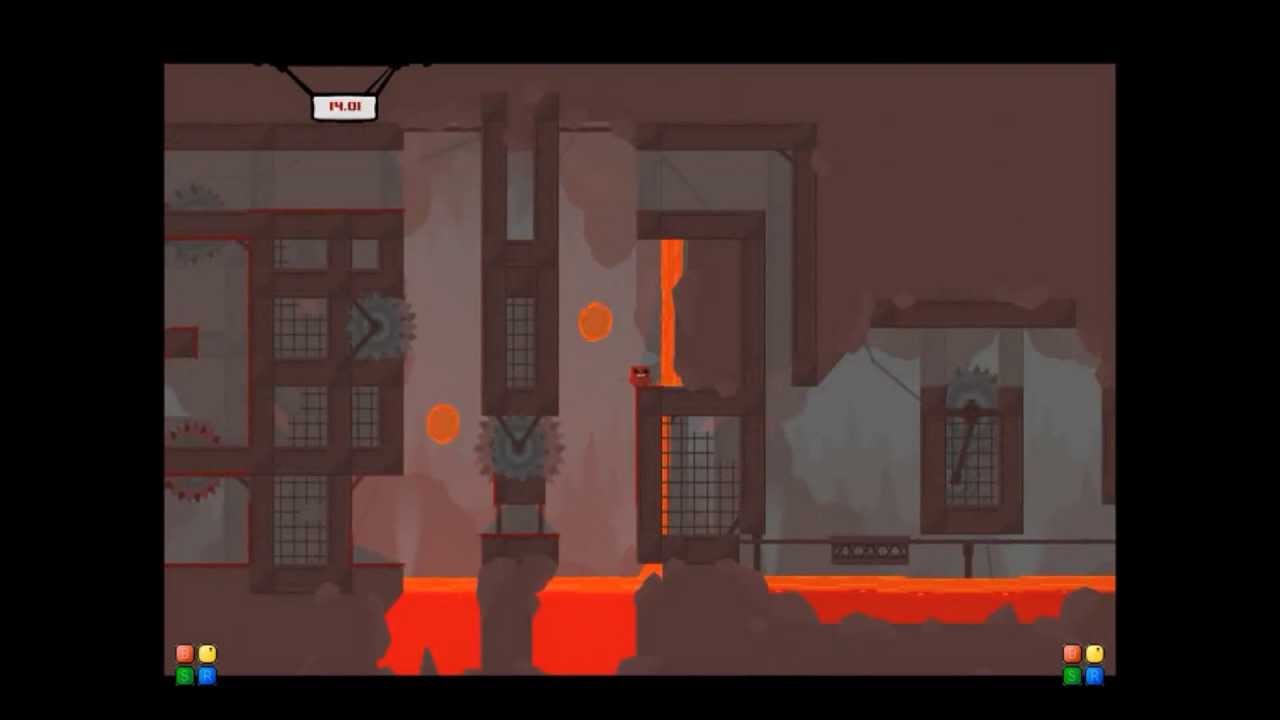 Super Meat Boy Hell Bandages Walkthrough HD YouTube