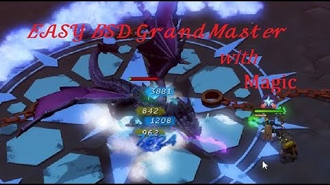 Magic only BSD GrandMaster speed time