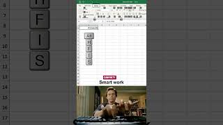 🔥 Insert Sequential Dates in Excel in Seconds! 📅⚡#asmr #excel #shorts #trending #viral